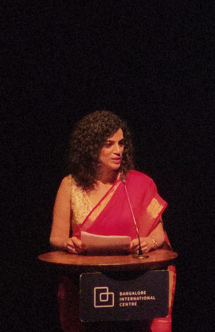Insiyah Vahanvaty at The 2nd Justice A.M. Ahmadi Distinguished Lecture