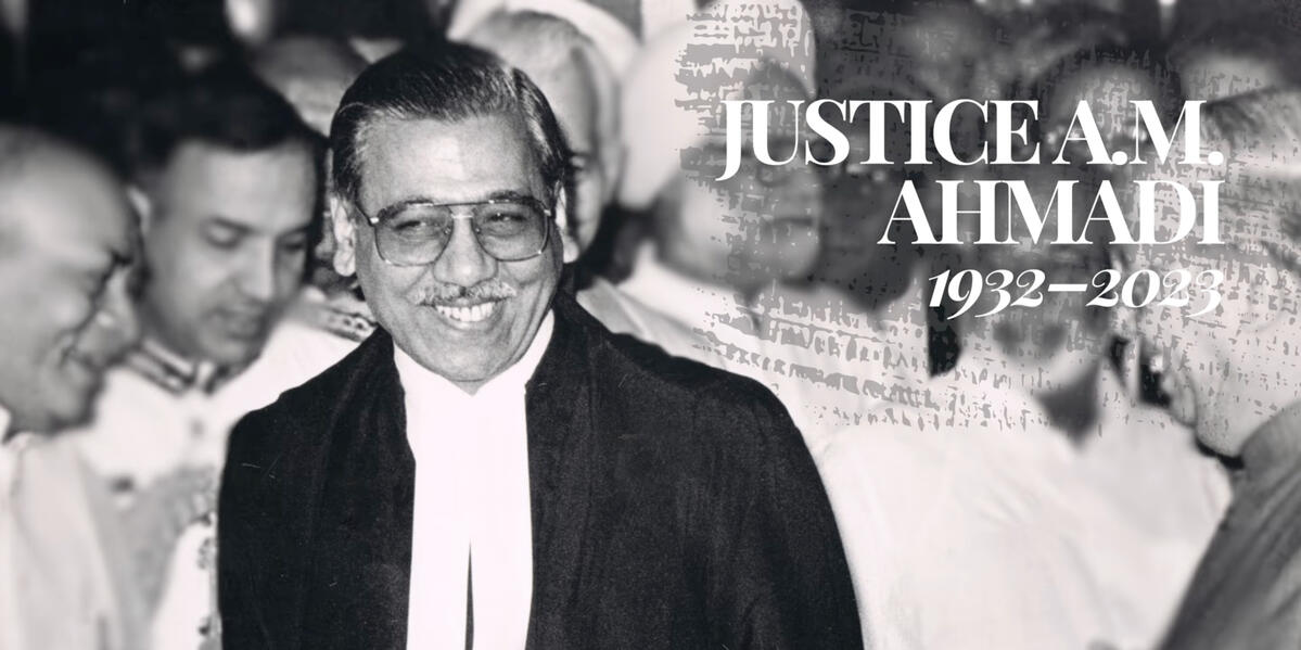 Dr. Ramchandra Guha at Justice Ahmadi Inaugural Distinguished Lecture + NLSIU